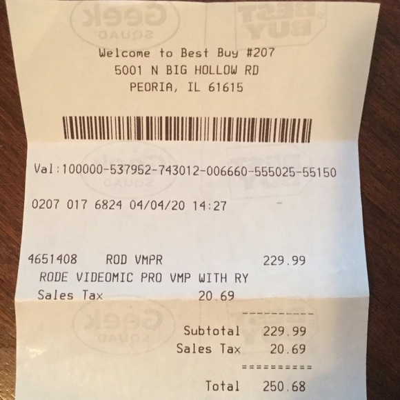 RODE VideoMic Pro On-Camera Shotgun Microphone - Picture 5 of 5